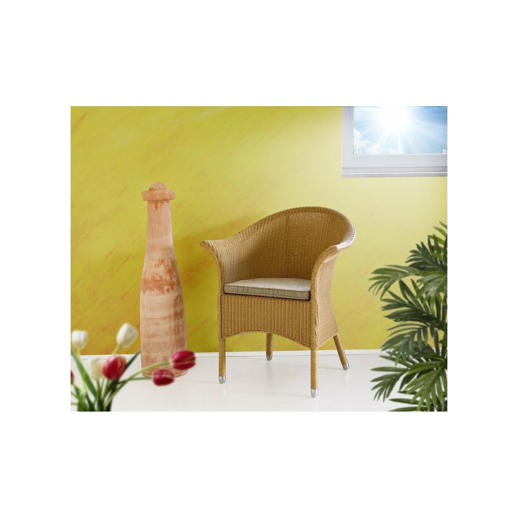 Sedex SEDEX Charlotte Sessel mit Kissen – Loom Natur, Rattangestell