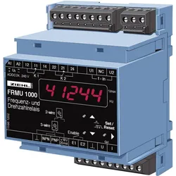 Ziehl Drehzahl- und Frequenzrelais FR 1000 U 226133.CO 24, Relais