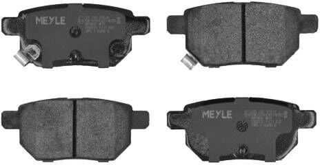 MEYLE 025 246 1015/W Brake pad set