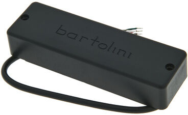 Bartolini 6-string Bass MK Soapbar NB Schwarz