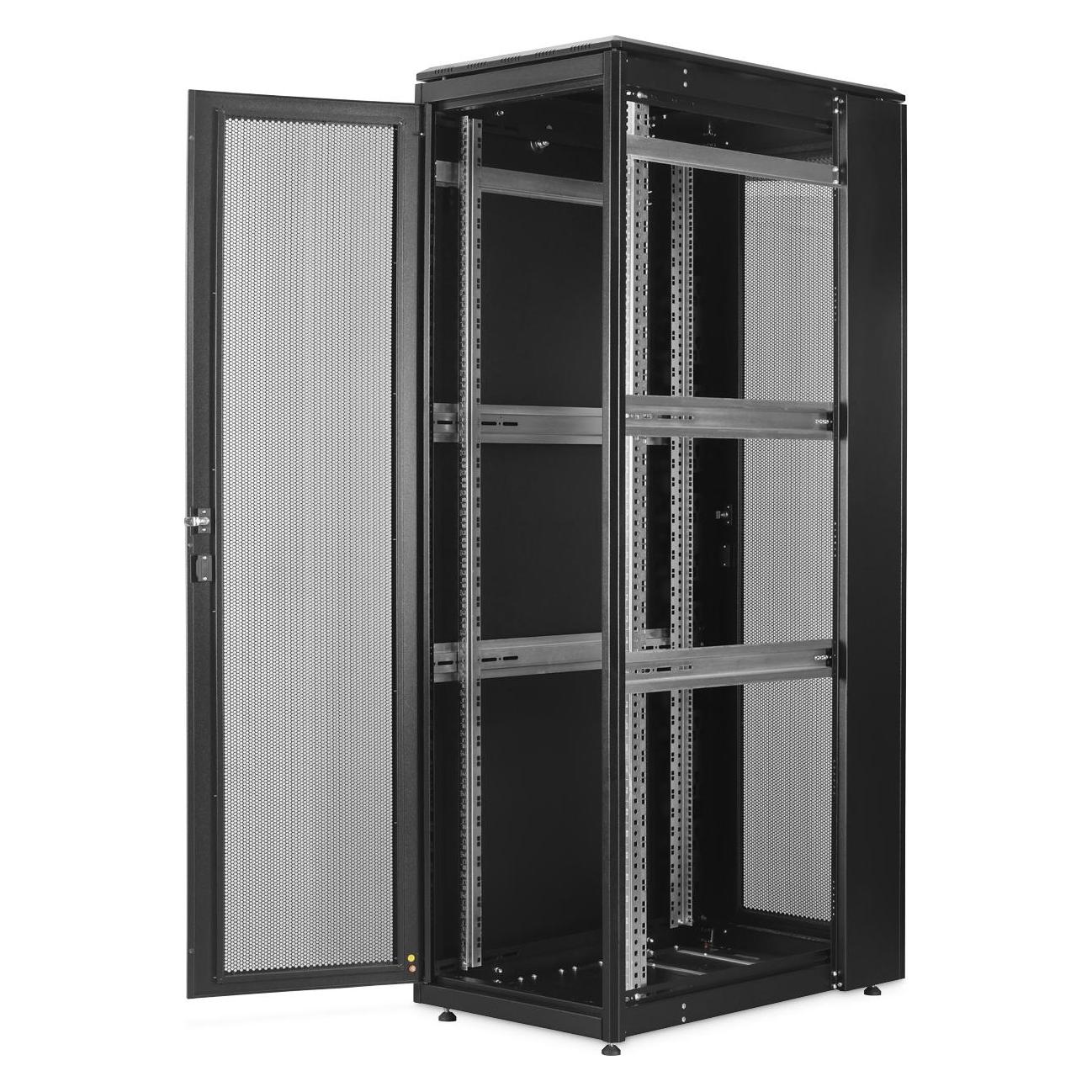 Digitus 42HE Serverschrank, Unique Server-N 2053x600x1000 mm, schwarz (RAL 9005) (42 HE, 19 Zoll Rack) (DN-31302-B)