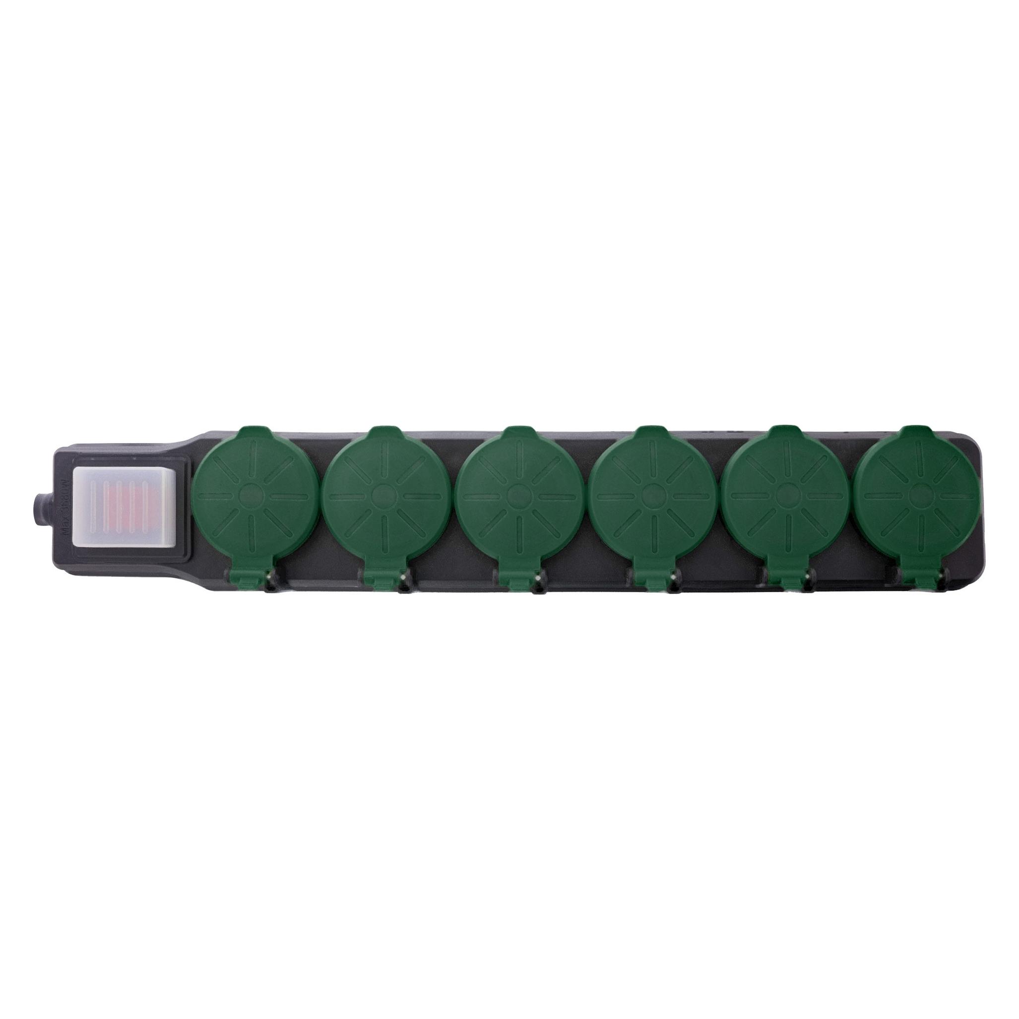 InLine Outdoor-Steckdosenleiste (6x, Typ 13, 10 m) (16496T)
