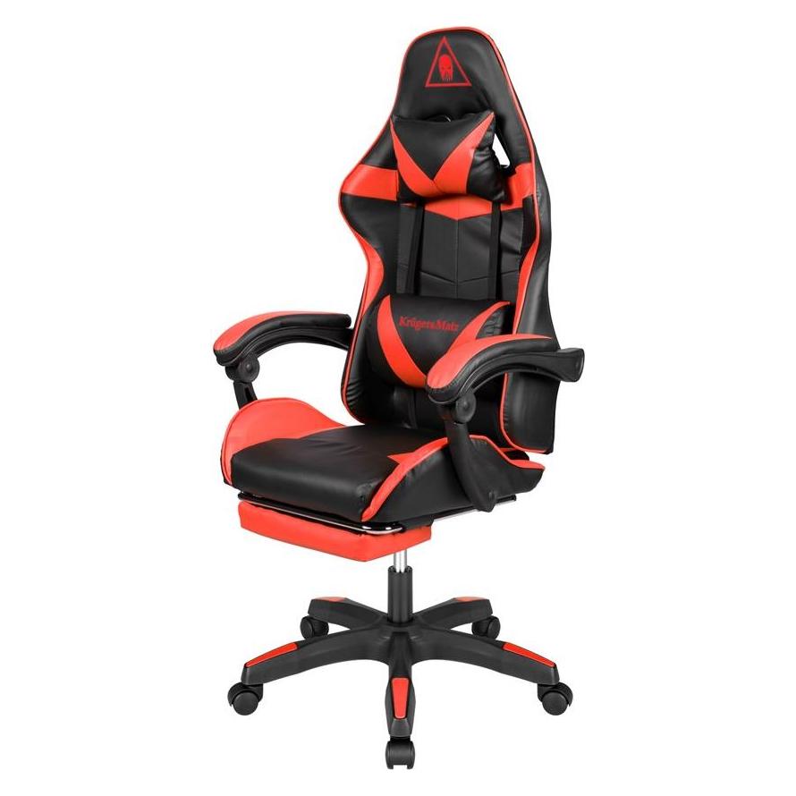 Krüger&Matz Gaming-Stuhl Kruger&Matz GX-150 Schwarz-Rot (LEC-KM0790-R)