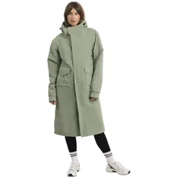 Red Evo Pro Slimline Damen Parka Windjacke sage green