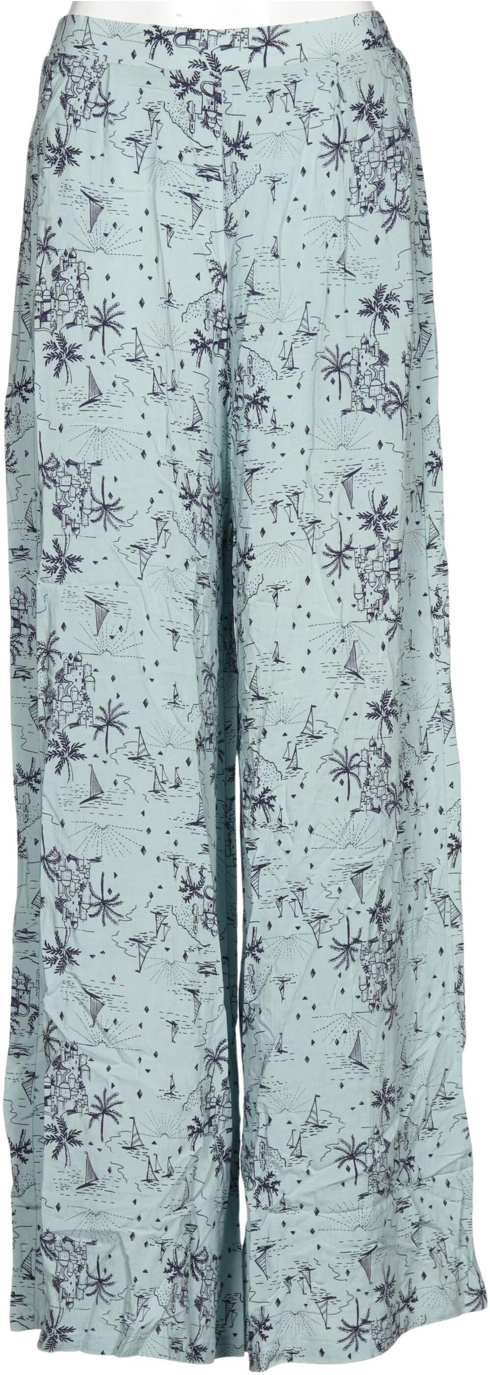 Banned Damen Stoffhose, Hellblau, Gr. S, Viskose - Second Hand