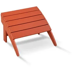 Gartenhocker Alberta Polyethylen Rot