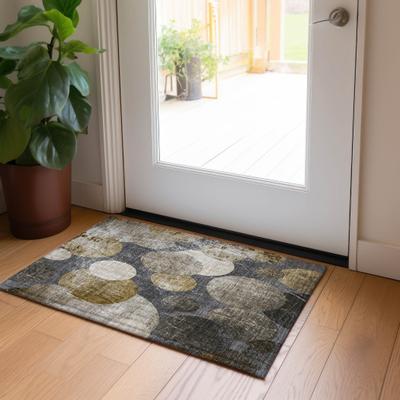 Addison Rugs Machine Washable Indoor/ Outdoor Bubbles Chantille Rug