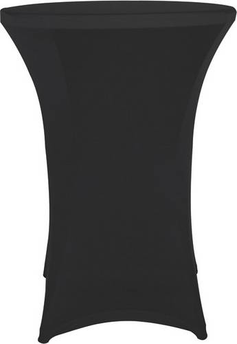 Perel Standing table cover Stehtischüberzug Schwarz FP201