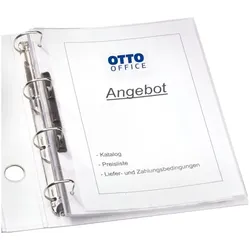 OTTO Office Laminierfolien A4 100 Stück 80 mic »Eurolochung« transparent, 22.8x30.3 cm