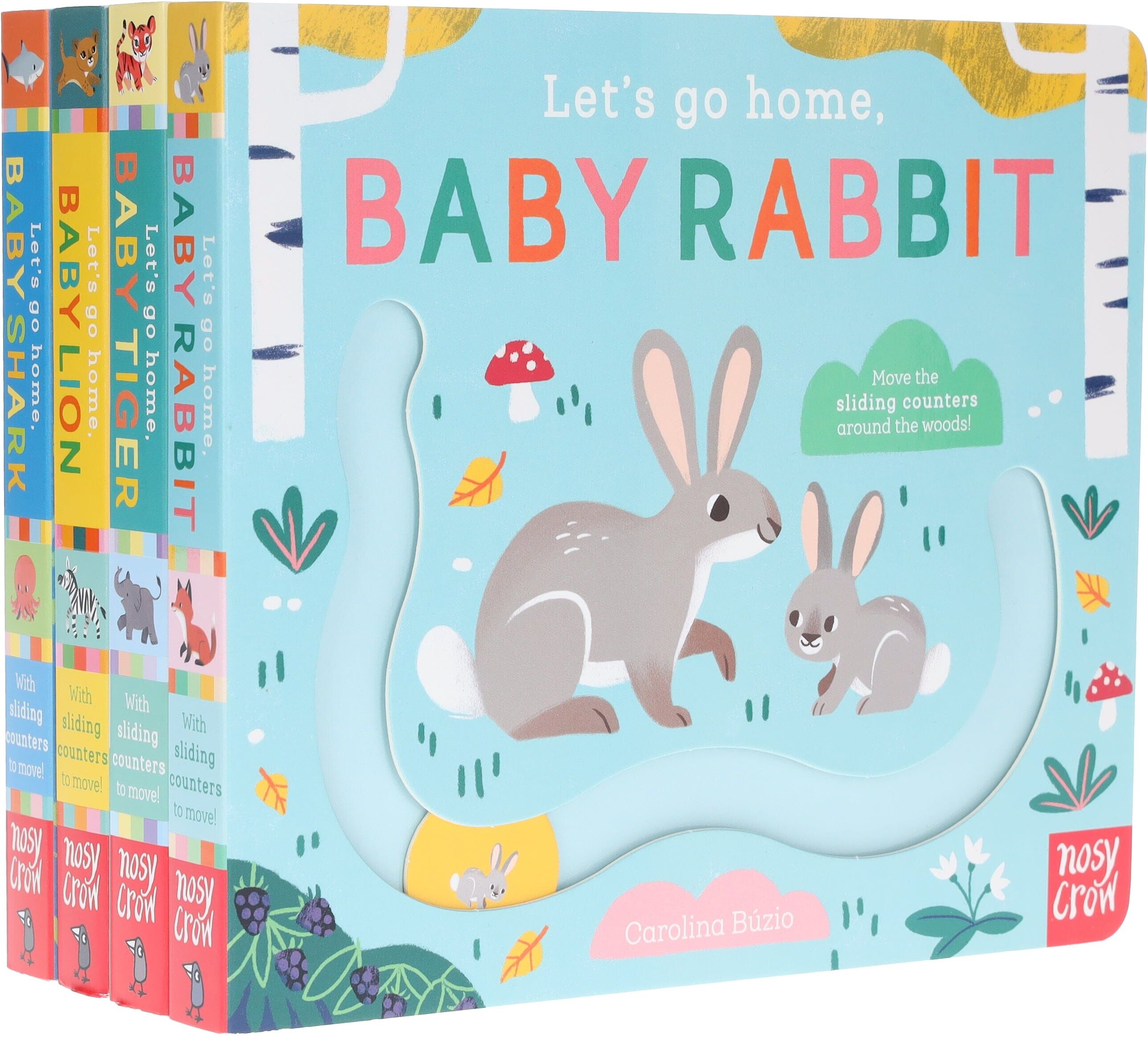 Let's Go Home Series By Carolina Buzio 4 Books Collection Set - Ages 2-5 - Board Book Nosy Crow Ltd