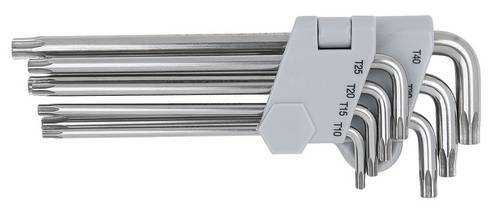 KS Tools TX Winkelschraubendreher-Set TB 10,TB 15,TB 20,TB 25,TB 27,TB 30,TB 40 7teilig