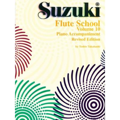 Suzuki Flute School Piano Accompaniment, Volume 10 (Revised) -