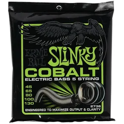 Ernie Ball 2736 Cobalt Bass 5-String Super Slinky - Saiten E-Bass