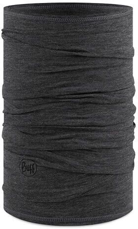 Buff Merino Lightweight Solid Grey Tubular Neckwear