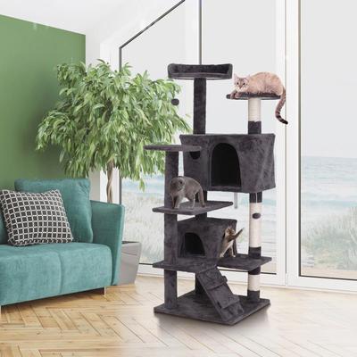 All Categories Goods Multi Level Cat Tree Tower With Scratching Posts And Cozy Perches Indoor Cat Activity Center Multi Level Cat Tree Tower With Scratching Posts And Cozy Perches Indoor Cat Activity Center