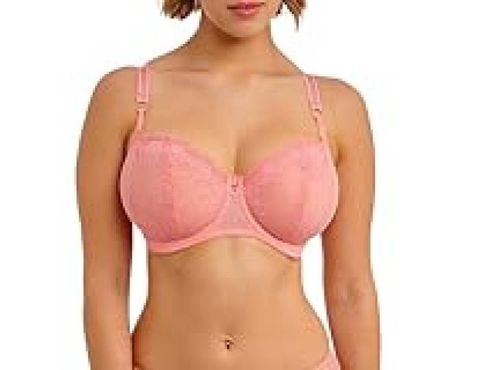 Freya Soutien-gorge balconnet à armatures Fascinate pour femme, pêche, 32FF