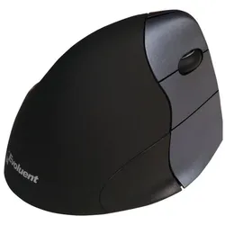 Evoluent Vertical Mouse 3, Wireless (Kabellos), Maus, Schwarz, Grau