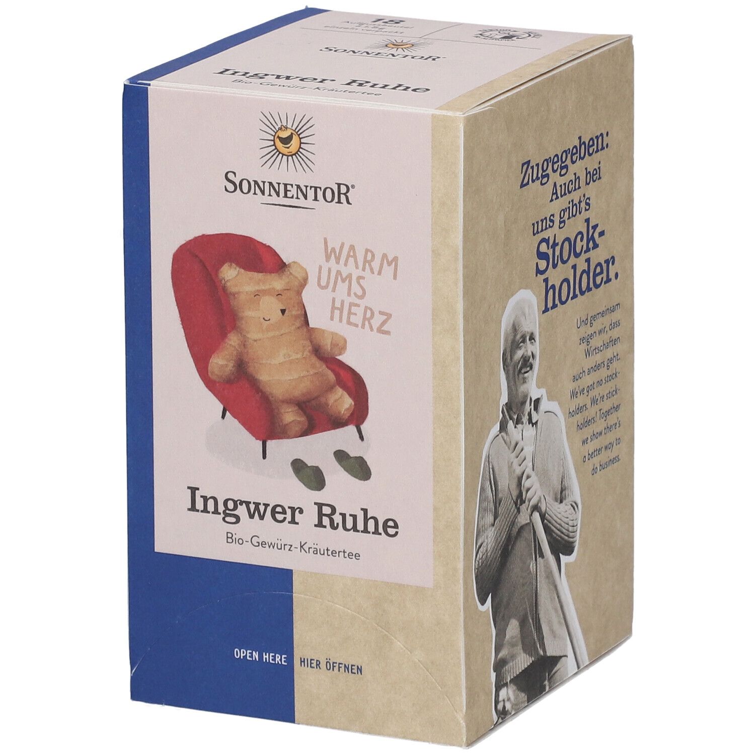 Sonnentor TEE Ingwer Ruhe 18 St Tee