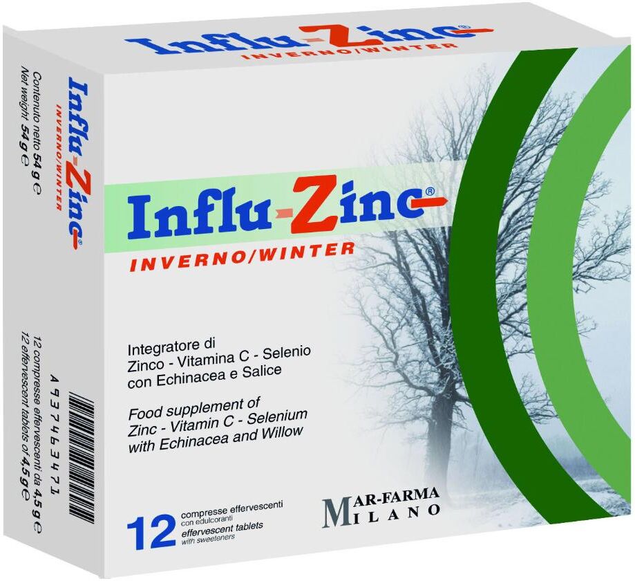 MAR-FARMA Srl INFLU ZINC INVERN 12CPR EFFERV