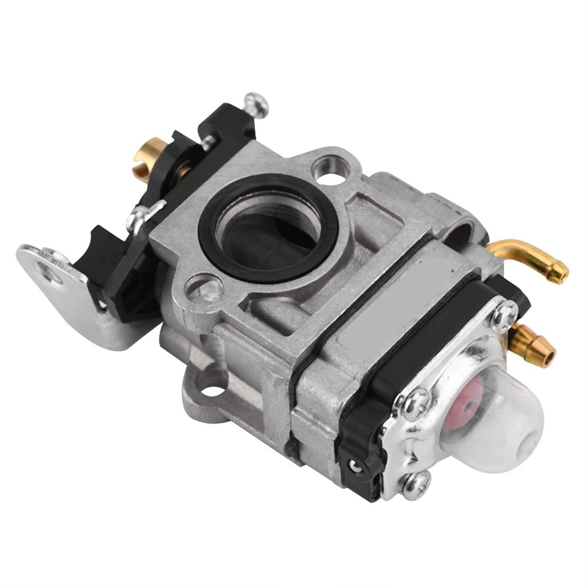 Aluminium Carburateur voor Bosmaaier en Trimmer, Zilver, Geschikt voor 43cc en 52cc motoren