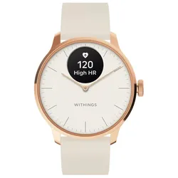 WITHINGS - SCANWATCH LIGHT - rosegold sand sand silicon / 37mm