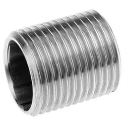 Edelstahl Rohrnippel V4A Gewindefitting - 2" - Typ 309