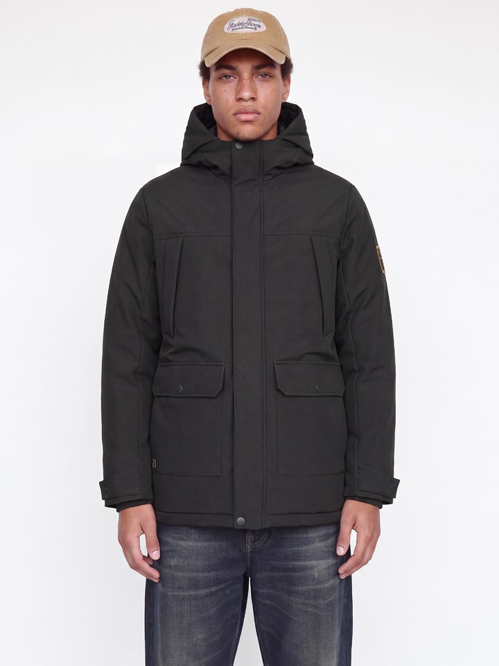 Jack & Jones Parka in Schwarz - M