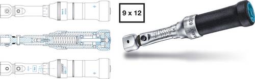 Hazet 6282-1CT 6282-1CT Drehmomentschlüssel für Einsteckwerkzeuge