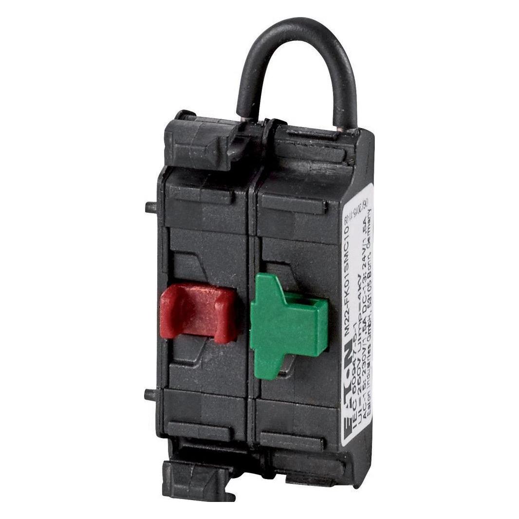 Eaton Flat Rear contact block,1NC, 1NO (M22-FK01SMC10)