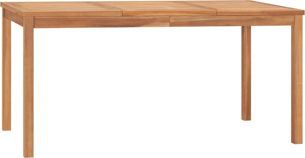 Maison Exclusive - Garten-Esstisch 160x80x77 cm Massivholz Teak