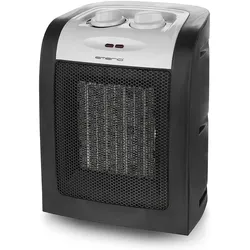 Emerio Heizlüfter PTC-Heizelement 2 Heizstufen, Thermostat, Heizlüfter, Schwarz