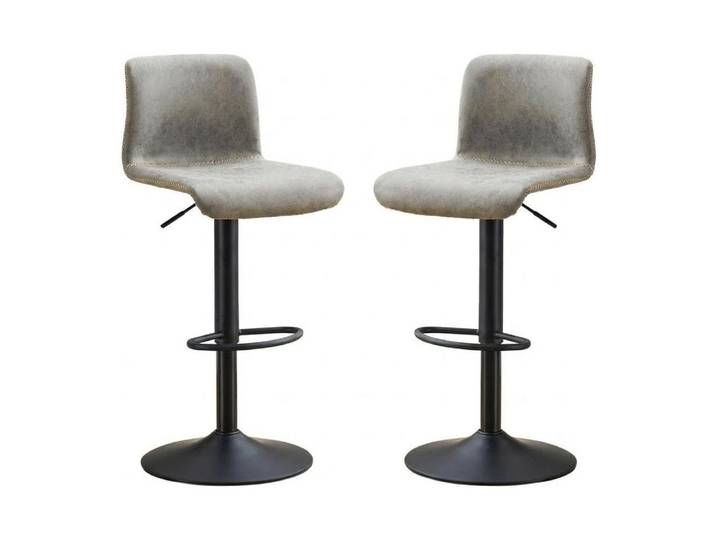 GarveeMore Barhocker 2 Stück Verstellbare Höhe Bar Hocker Set für Kücheninsel