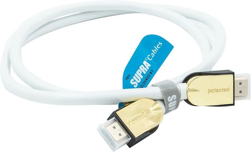 Supra HDMI-HDMI 2.1 UHD8K WHITE 2 meter Vit