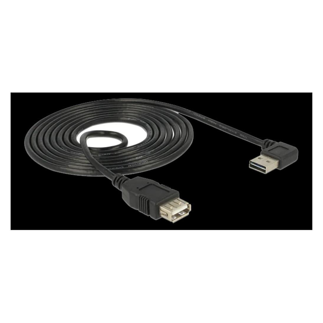 Delock USB A - USB A (1 m, USB 2.0, 2.50 W) (83551)