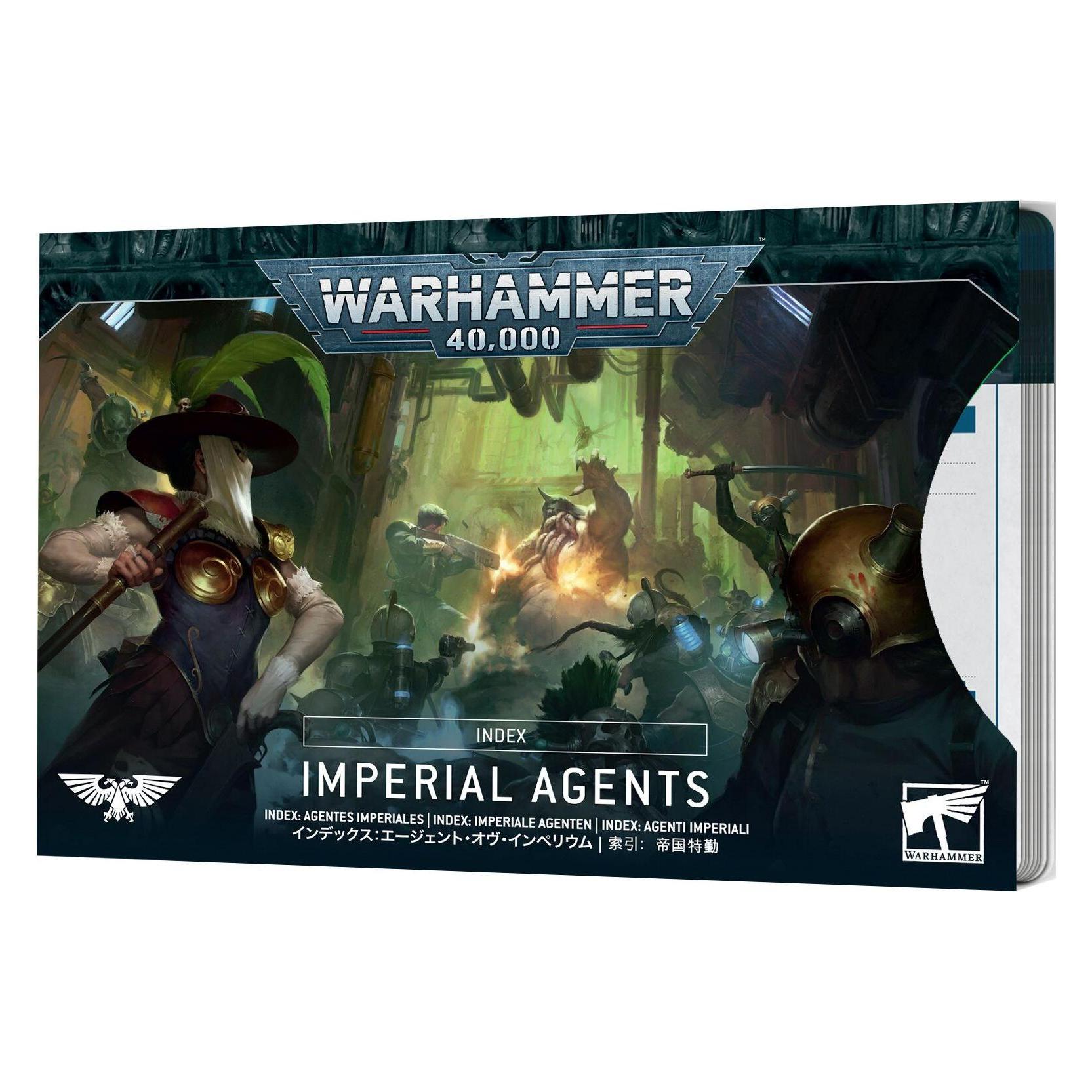 Games Workshop Warhammer 40k - Index Cards V.10 Agents de L'Imperium (Fr) (Kunststoff) (1050108007)