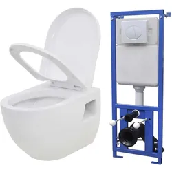 vidaXL, Toilette + Bidet, Dadenos