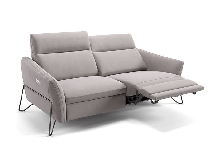 Stoff 2-Sitzer Couch MASANO Sofa mit Funktion