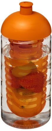 Borraccia H2O Bop da 500 ml con coperchio a cupola e infusore Personalizzate o neutre H2O Active