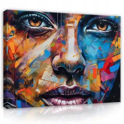 BILDER Abstrakt Frau 60x40