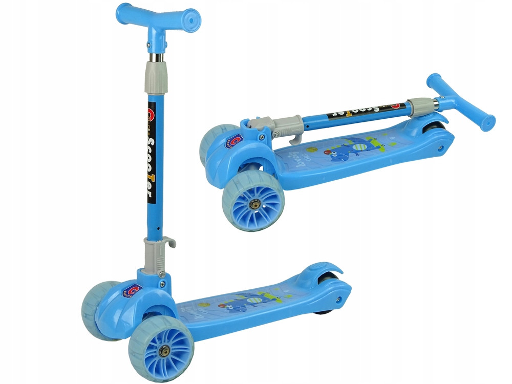 Leantoys Drie-wieler Krokodil Ontwerp Balansfiets