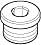Dornbracht Stopfen M12 x 1 0931200391090 roh
