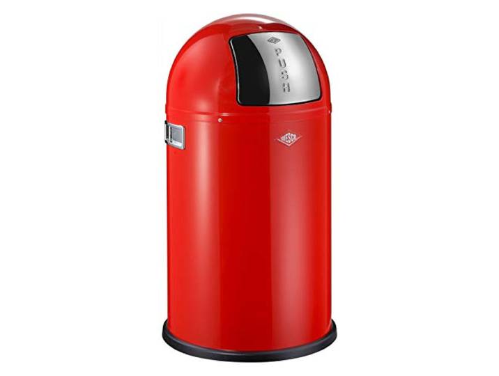 Wesco Abfallsammler Pushboy Junior 22 Liter rot, H x Ø 63x35cm/22L