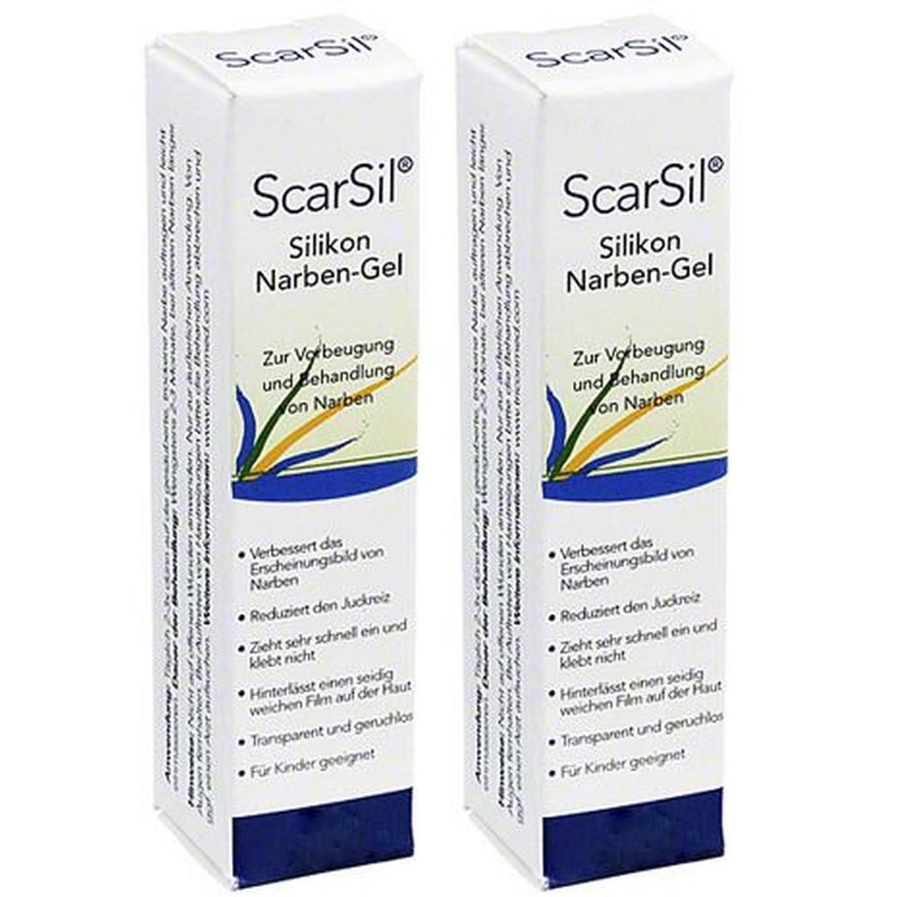 Scarsil Silikon Narben-Gel x2 2x30 ml Gel