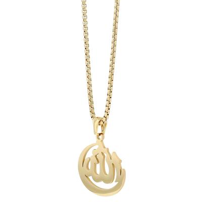 Kette ohne Anhänger ADELIA´S "Halskette mit Anhänger – aus Edelstahl", gold, Halsketten, Damen, 61cm, Edelstahl, Ein kleines Geschenk mit großer Wirkung