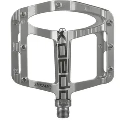 Xpedo SPRY Plattformpedale aus Magnesium, 10 mm Bauhöhe, 9/16 Zoll, silber, Paar