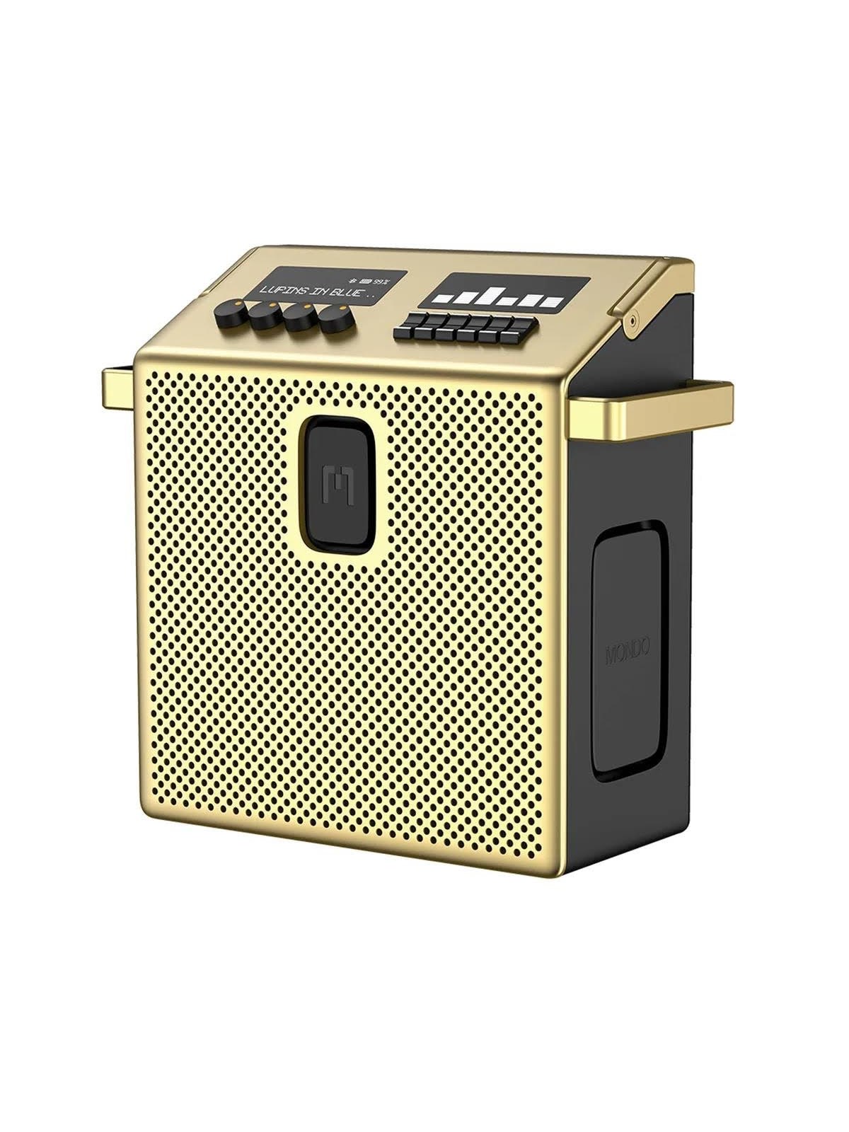 Mondo by Defunc Bluetooth Speaker Medium Brass/Black