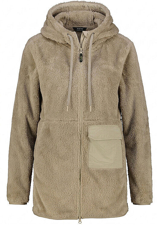 MERU Damen Fleecemantel Nunavut Hoodie camel   34 W