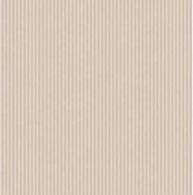 NuWallpaper - Ticking Stripe Cream Peel and Stick Wallpaper