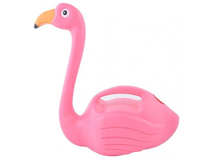 Esschert Design Flamingo gieter, roze, 28,6 x 14,4 x 30,1 TG229