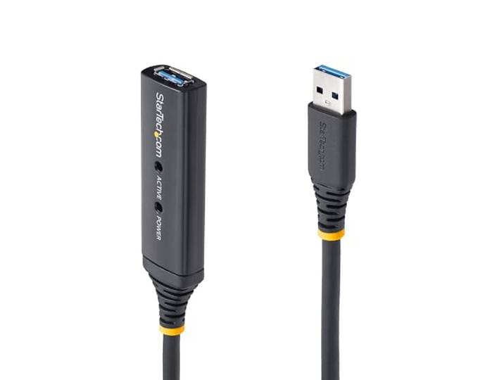 StarTech.com 3 m USB 3.0 actieve verlengkabel - M/F - 3 m USB 3.0 verlengkabel - USB 3.0 repeaterkabel (USB3AAEXT3M), zwart